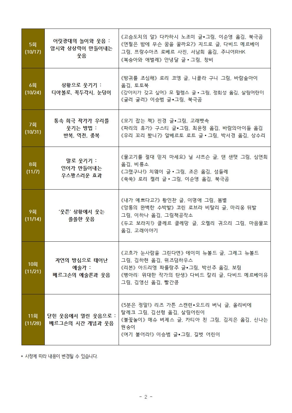 진산도서관 철학 그림책 여행(시즌 3) 신청 안내입니다. 첨부 이미지 #3